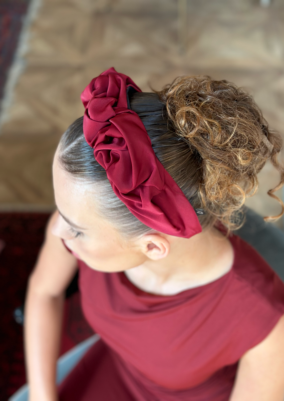 Ellen Headband, Bordeaux