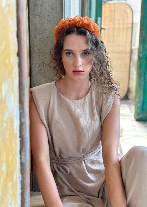 Renee Headband, Rust