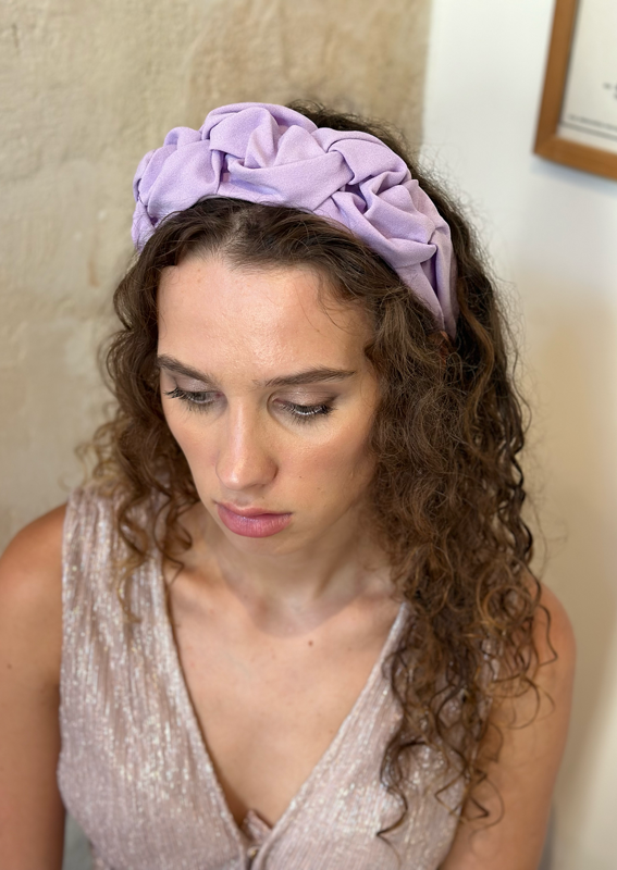 Ellen Headband, Lilac purple