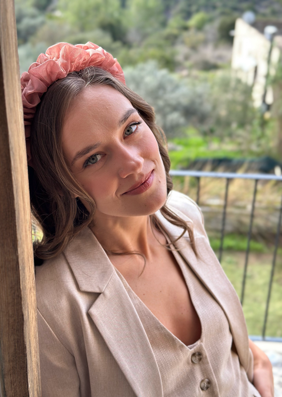 Renee Headband, Pink