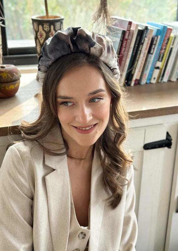Jan Headband, Granit Print