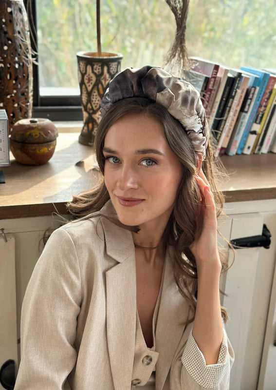 Jan Headband, Granit Print