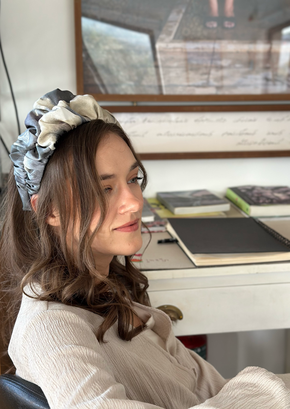 Wide Nemesis Headband, Mika print