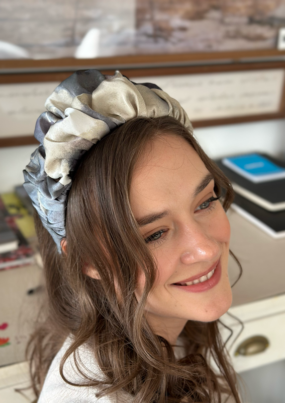 Wide Nemesis Headband, Mika print