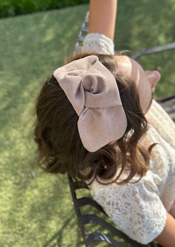 Medium Suf Headband, Camel corduroy