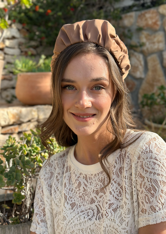 Wide Jan Headband, Camel
