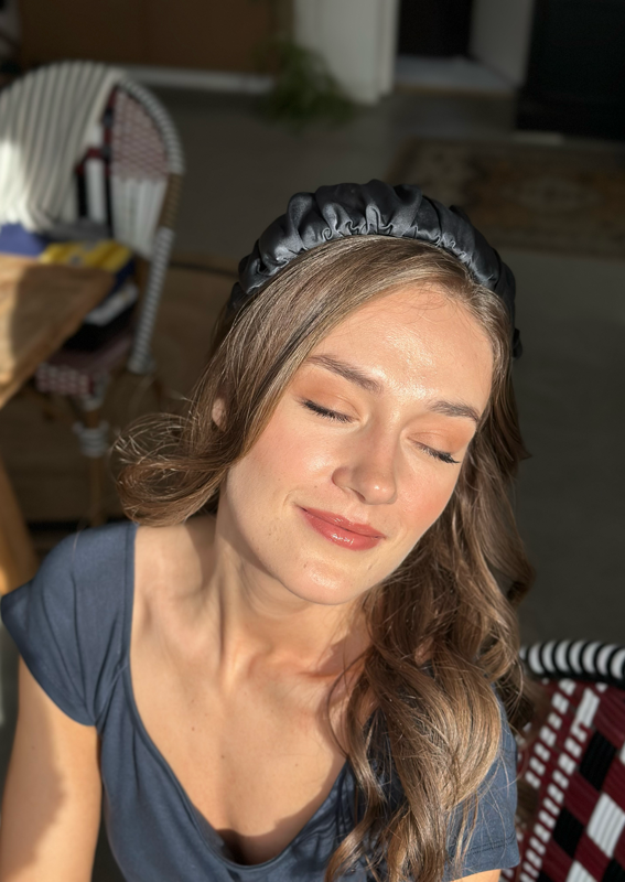 Mila, Tie-in-Back, Dark Gray