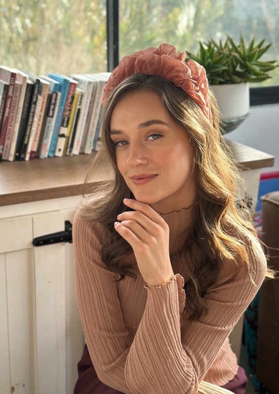 Medium Renee Headband, Pink