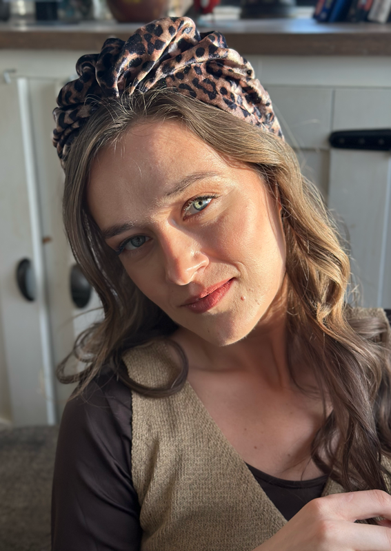 Celine Headband ,Speckled velvet