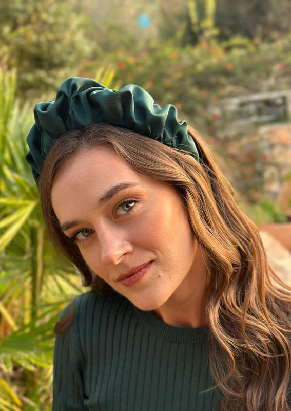 Amur Headband, Forest Green