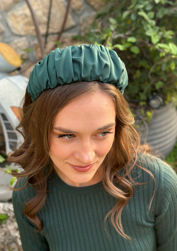 Mila headband, Forest Green