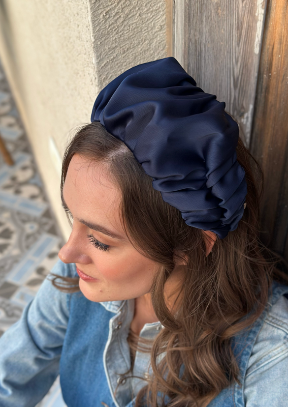 Wide Jan Headband, Blue