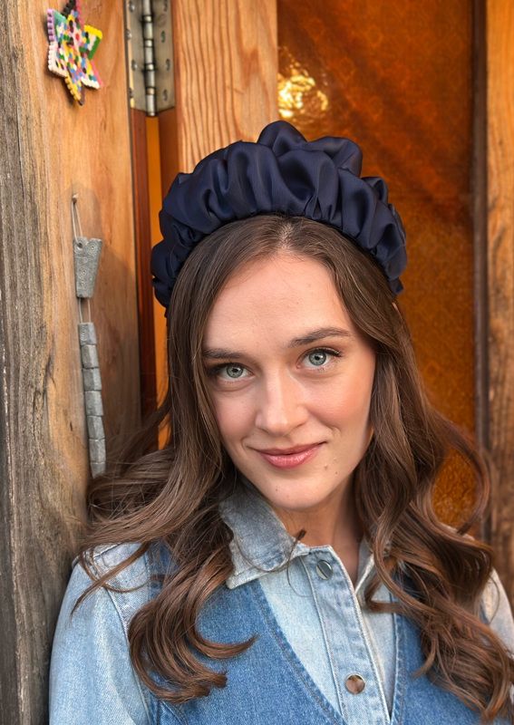 Wide Nemesis Headband, Blue