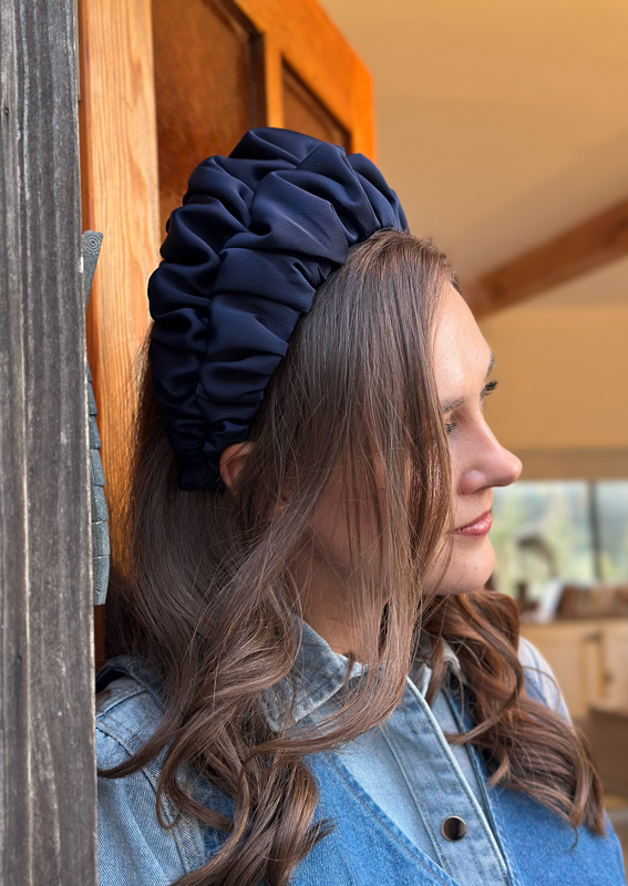 Wide Nemesis Headband, Blue