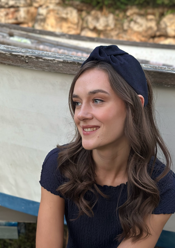 Medium Suf Headband, Blue corduroy