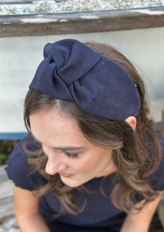 Medium Suf Headband, Blue corduroy