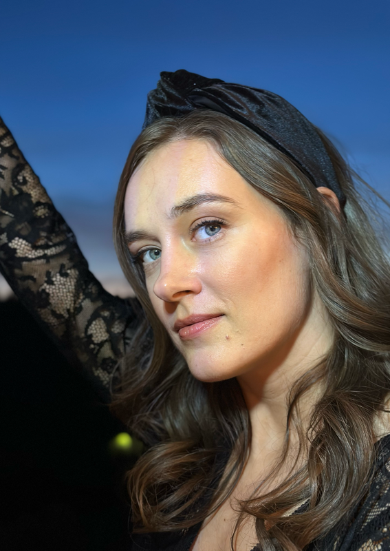Suf Headband, Black Velvet