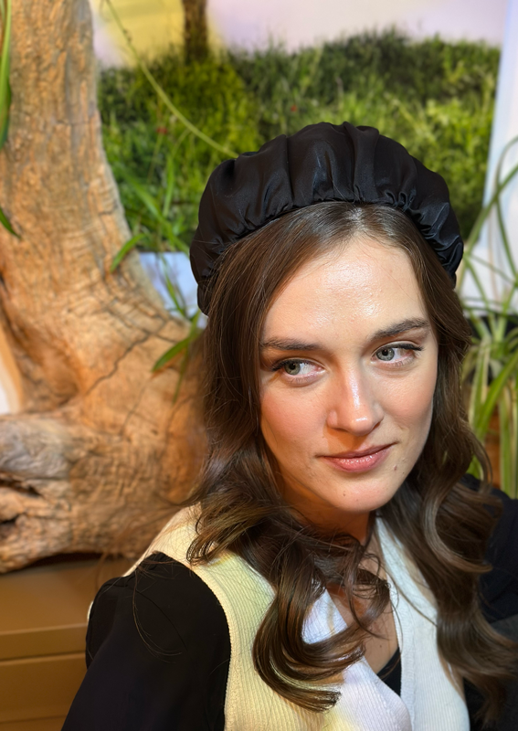 Wide Mila Headband, Black