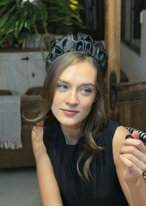 Medium Nemesis Headband, Black