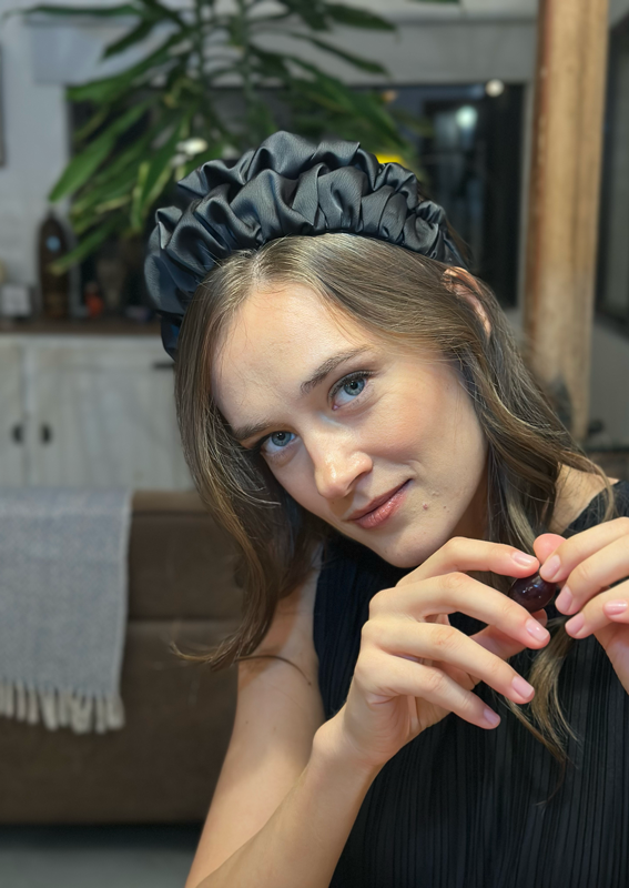 Medium Nemesis Headband, Black