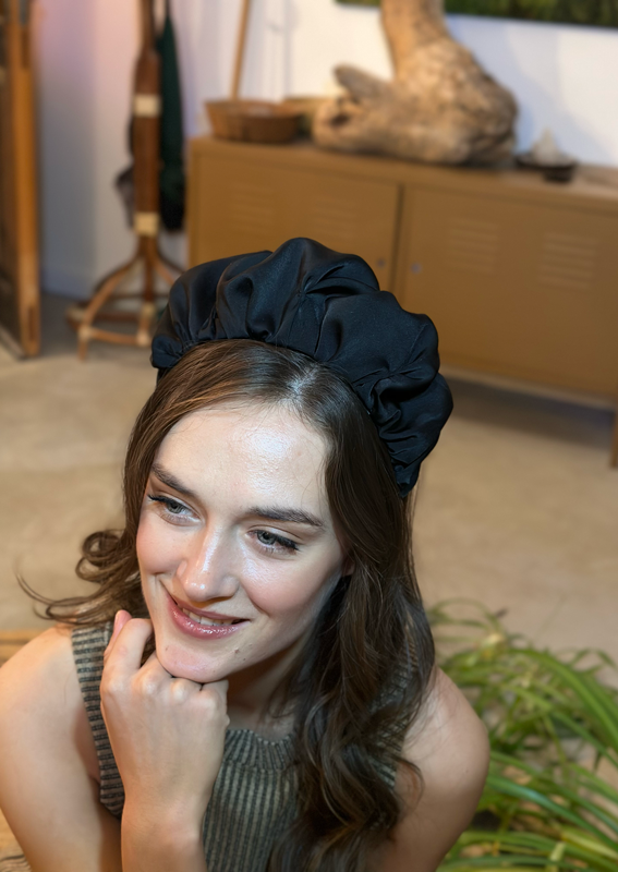 Wide Amur Headband, Black