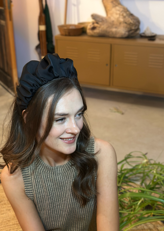 Wide Amur Headband, Black