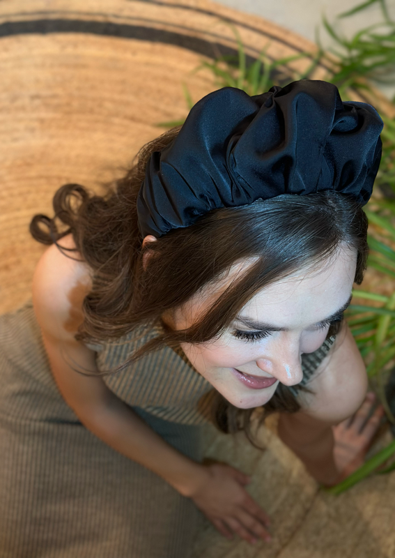 Wide Amur Headband, Black