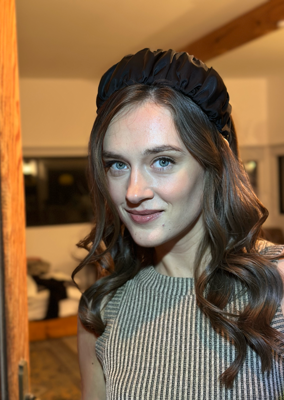 Mila, Tie-in-Back, Black