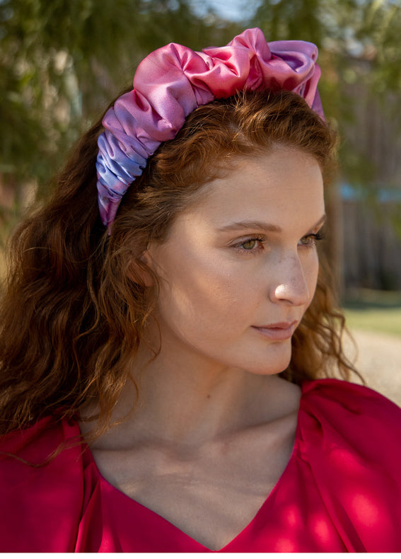 Amur Headband, Purple & Pink