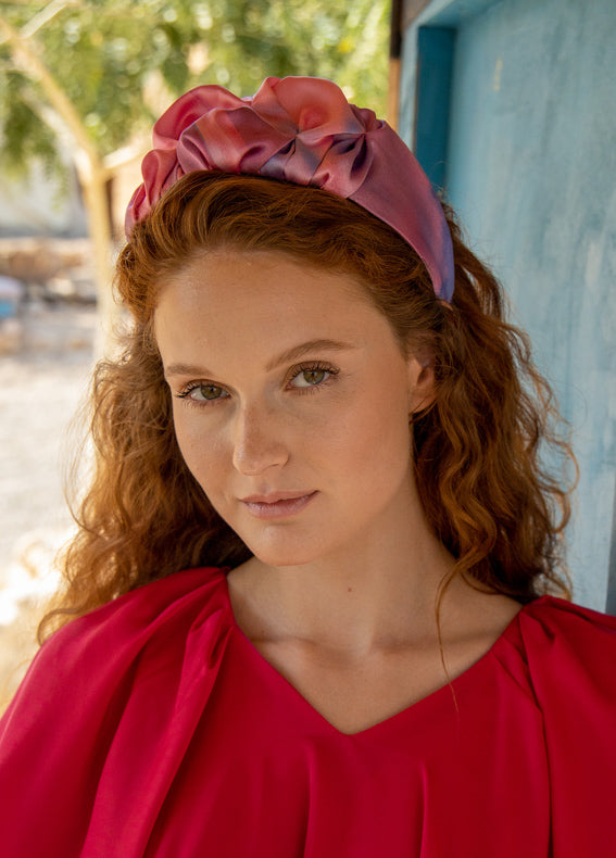 Amur, Tie-in-Back, Purple & Pink