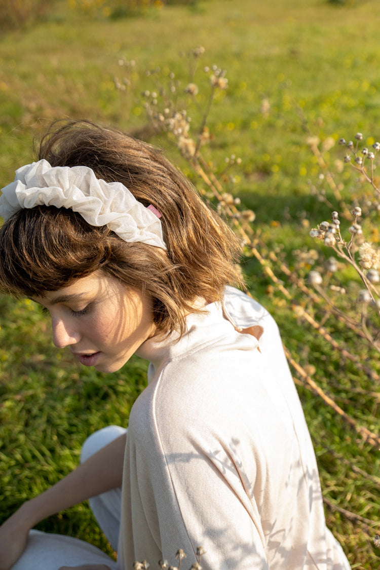 Renee Headband, Beige