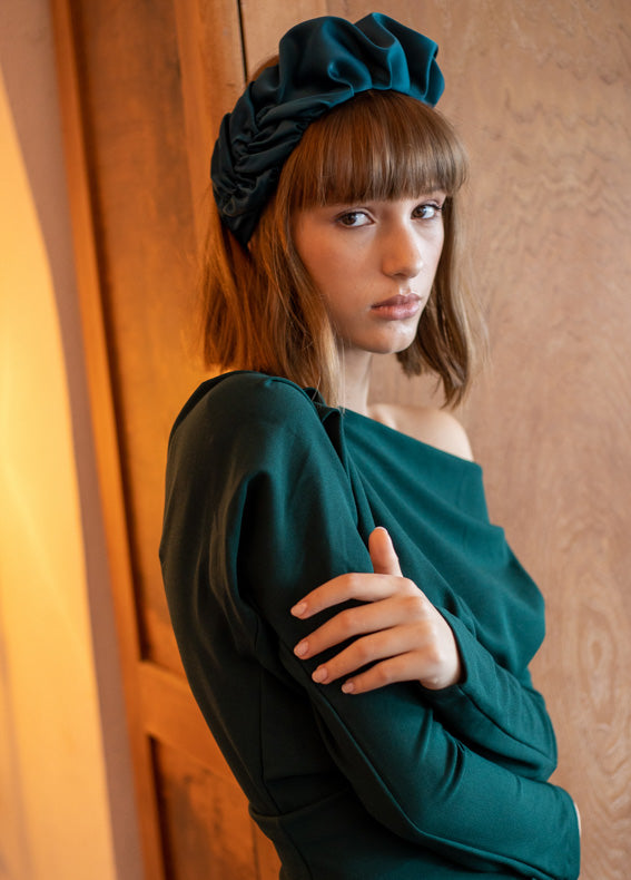 Jan, Tie-in-Back, Turquoise