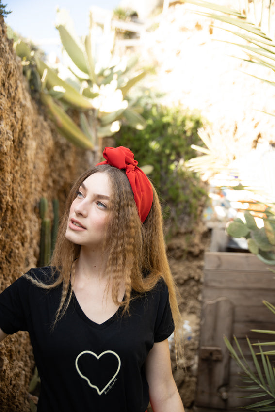 Agatha Headband, Red