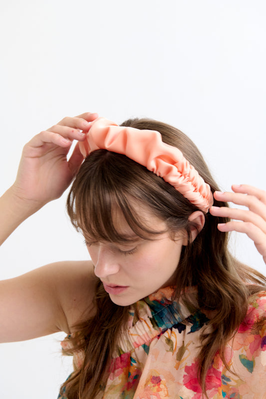 Jan Petite Headband – Peach