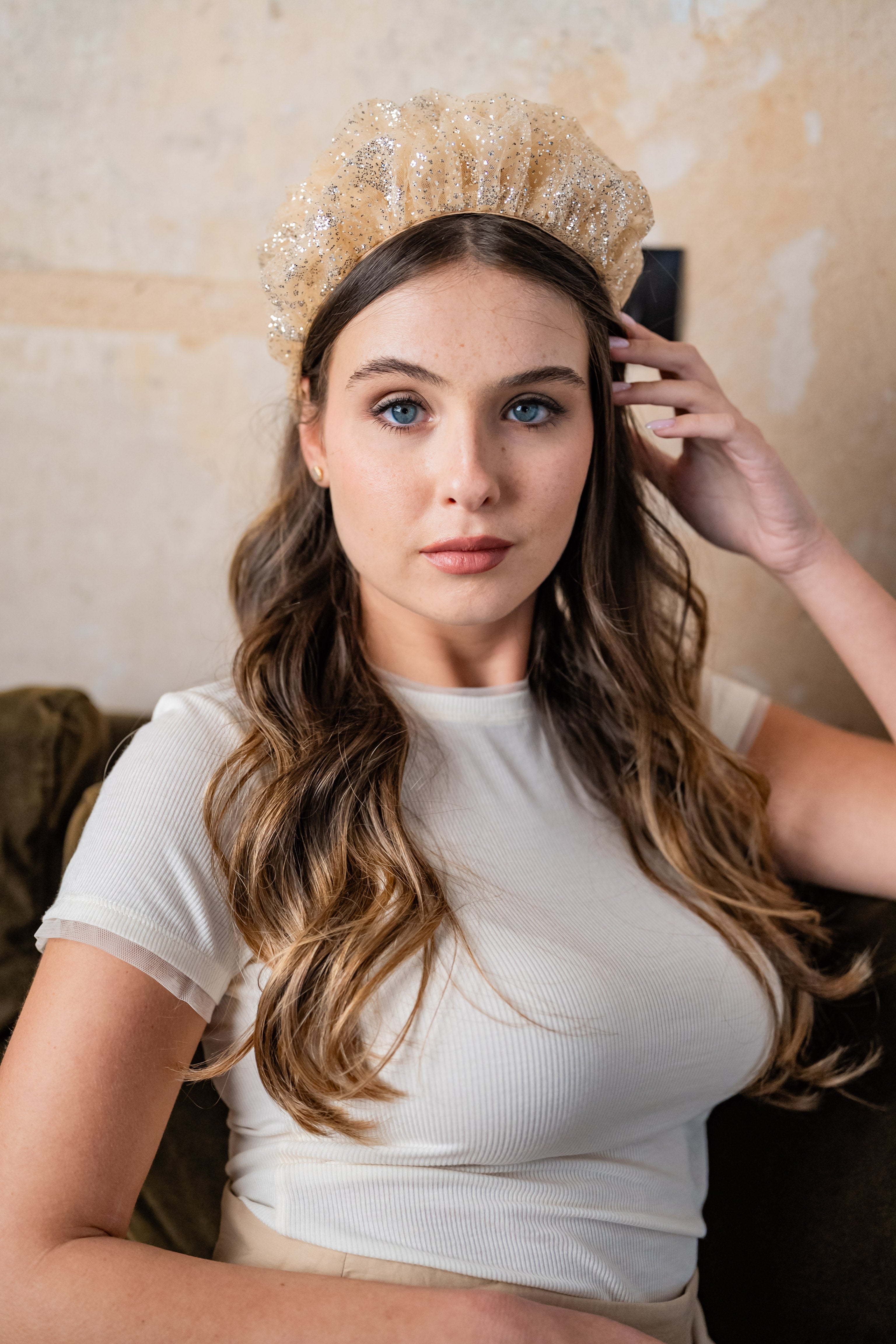 Renee Medium Rose Gold Headband
