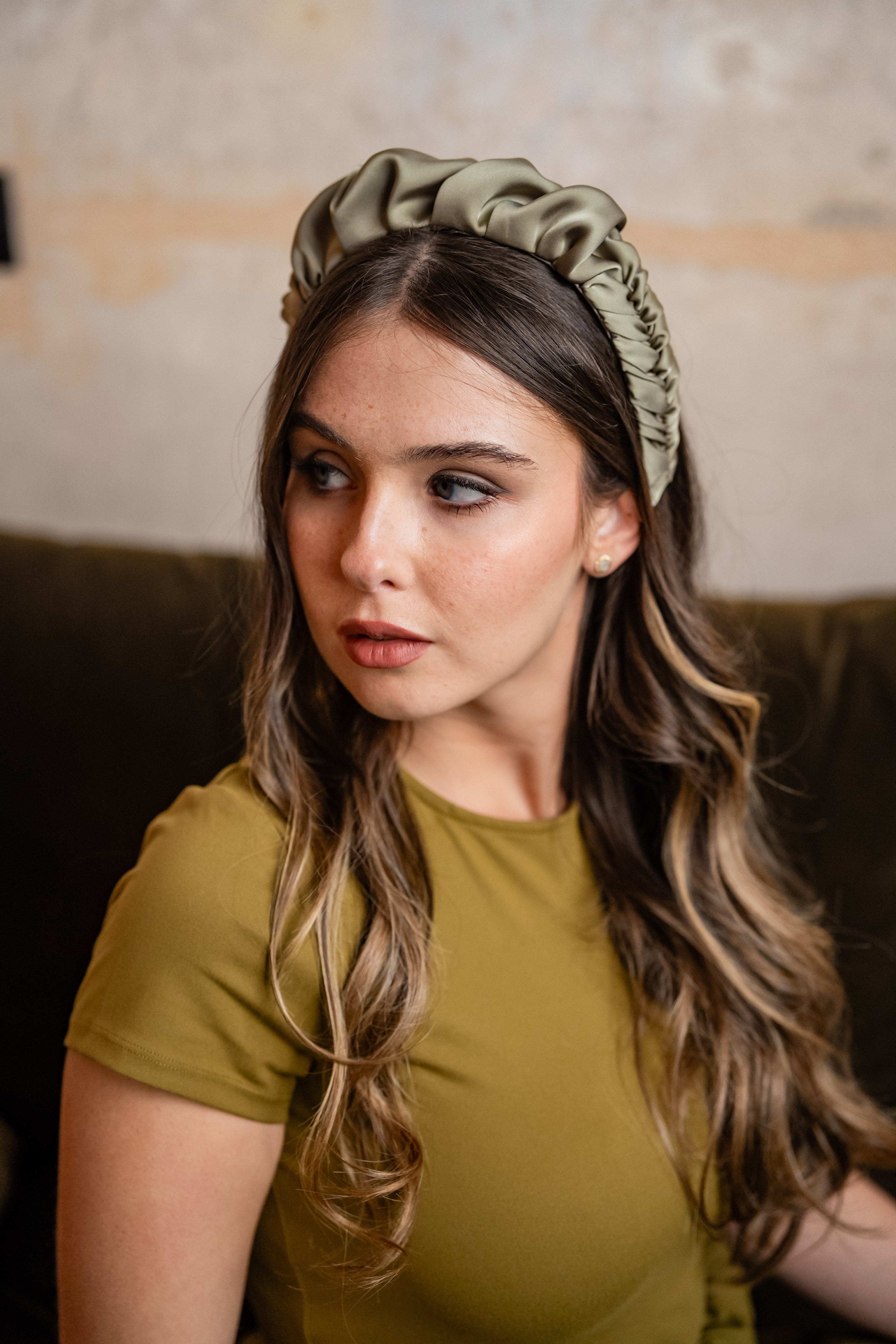 Jan Petite Smoky Green Headband