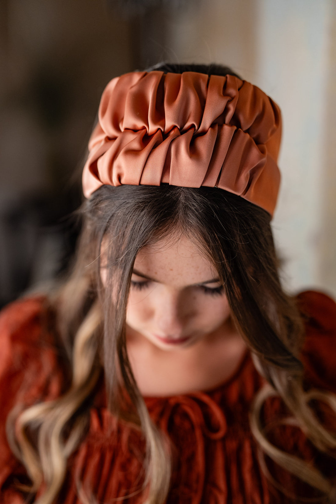 Nemesis Blush Tie Headband