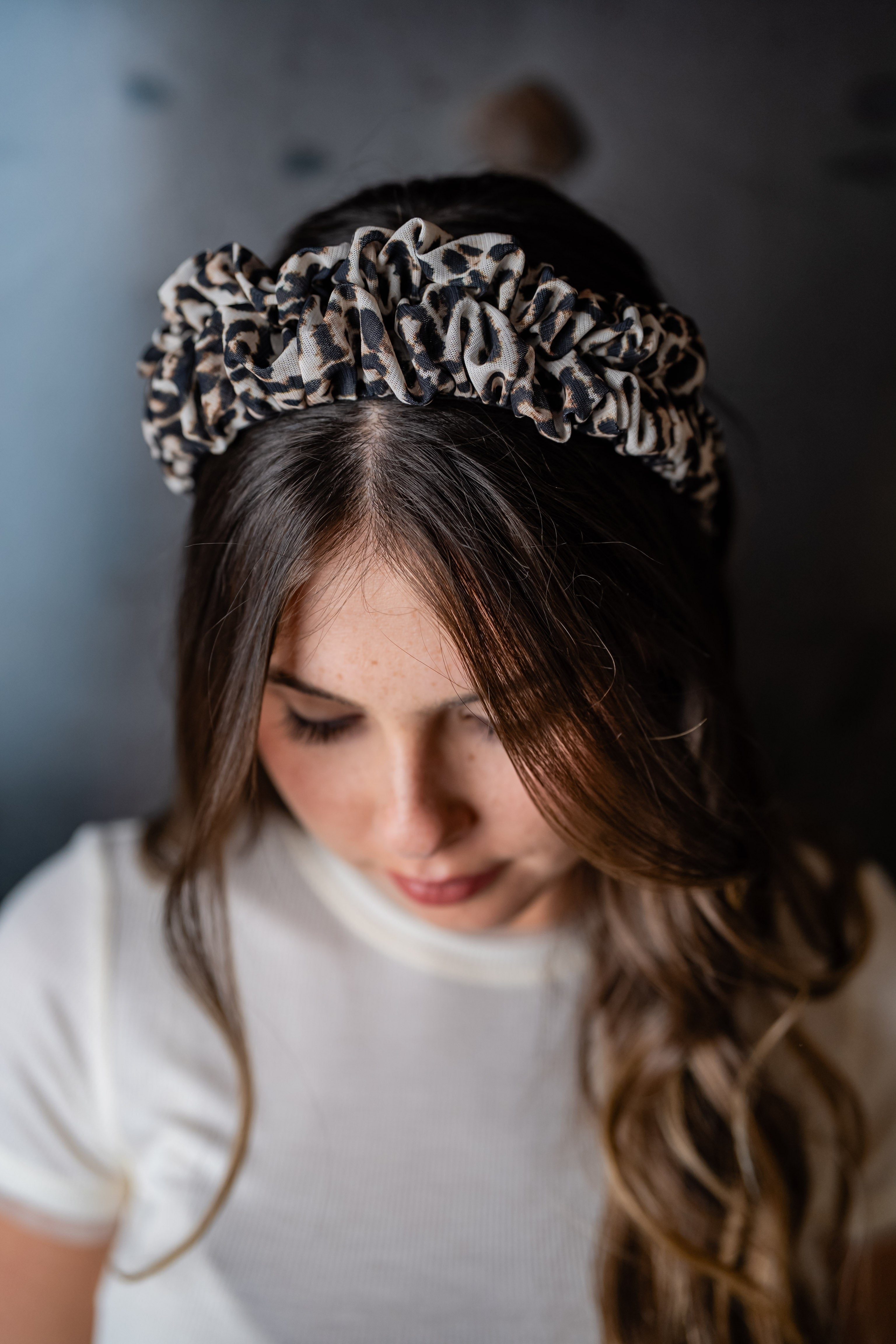 Renee Petite Wild Leopard Headband