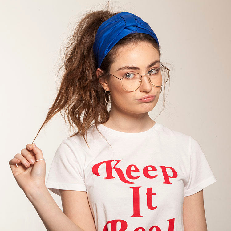 Mai Headband, Blue