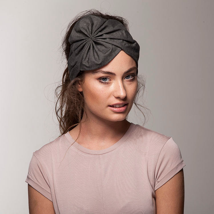 Narkis, Tie-in-Back, Grey Denim