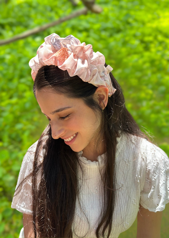 Renee headband, pastel print