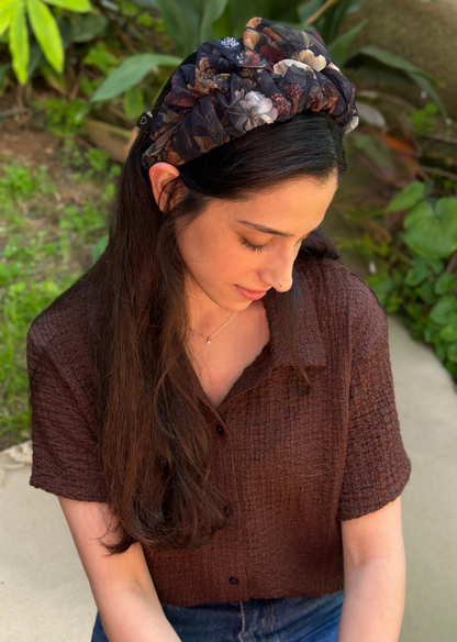 Renee Headband, deep black