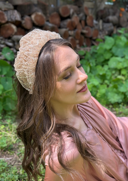 Medium Renee Headband, Rose Gold