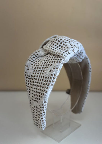 Wide Crocheted Headband