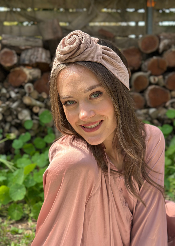 Full Circle Sierra Headband,Light Camel