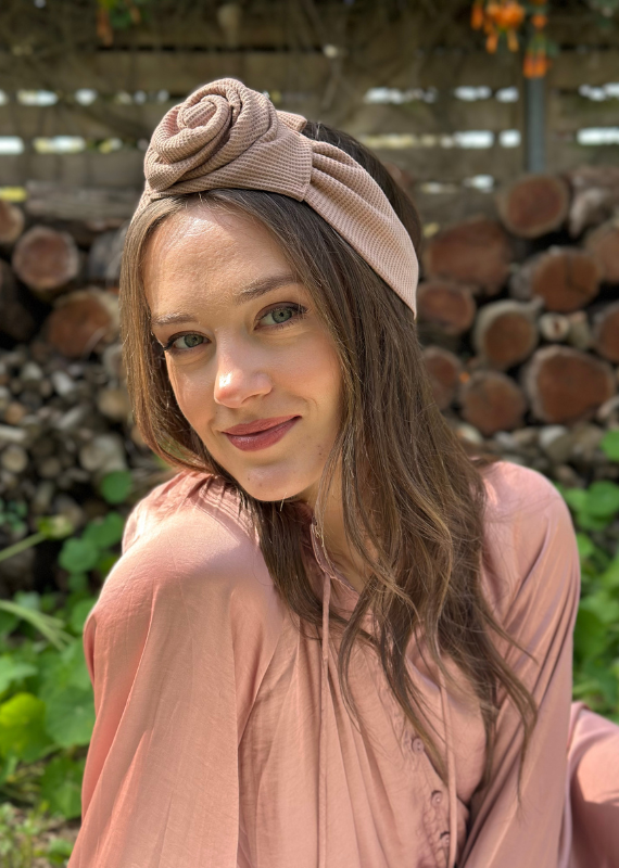 Full Circle Sierra Headband,Light Camel
