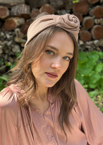 Full Circle Sierra Headband,Light Camel