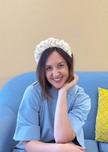 Amur Cream headband