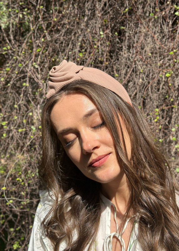Medium Sierra Headband,Light Camel