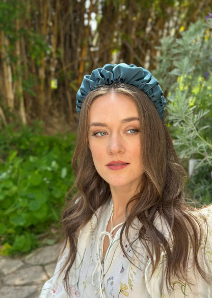 Wide Nemesis Headband, Turquoise